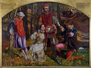Julia Prints: Two Gentlemen of Verona, 1850-1851. Creator: William Holman Hunt
