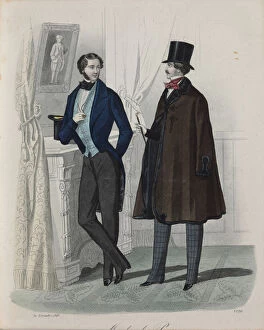 I Turgenev Memorial Museum Gallery: Gentlemens Fashion 1846, 1846