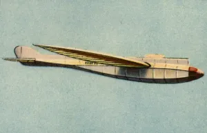 Toy Plane Prints: Gentsch model plane, 1932. Creator: Unknown