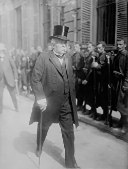 Third Republic Prints: Geo. Clemenceau, 1917. Creator: Bain News Service