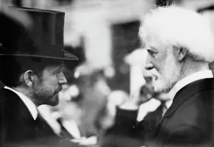 Democrat Prints: Geo. McAneny [and] Judge Goff, 1914. Creator: Bain News Service