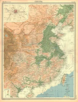 Formosa Prints: Geographical map of China