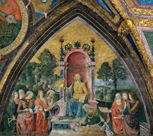 Apostolic Palace Prints: The Geometry, 1492-1494. Creator: Pinturicchio, Bernardino (1454-1513)