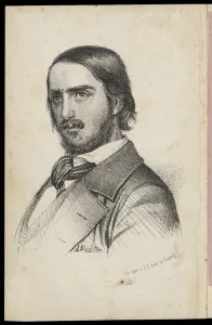 Georg Herwegh (1817-1875), 1840s. Artist: Richter, Johann Heinrich (1803-1845)