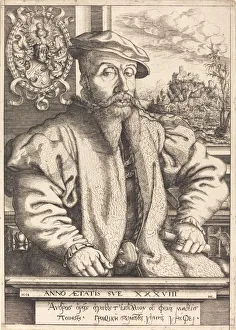 Lautensack Hanns Prints: Georg Roggenbach, 1554. Creator: Hans Sebald Lautensack