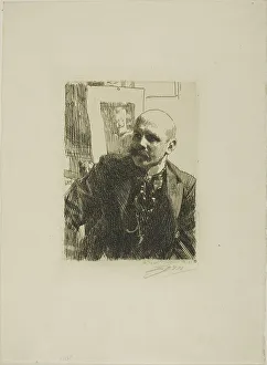 Rosen Georg Von Prints: Georg von Rosen, 1893. Creator: Anders Leonard Zorn
