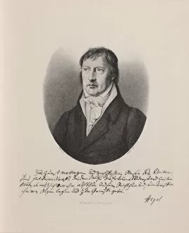 I Turgenev Memorial Museum Gallery: Georg Wilhelm Friedrich Hegel (1770-1831)
