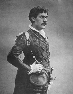 Barraud Gallery: George Alexander, British actor and theatre manager, as Faust, 1887. Artist: Ernest Barraud