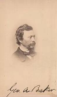 Maurice Collection: George Augustus Baker, 1860s. Creator: Maurice Stadtfeld