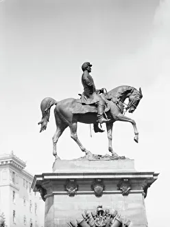 Mcclellan George Prints: George B. McClellan - Equestrian statues in Washington