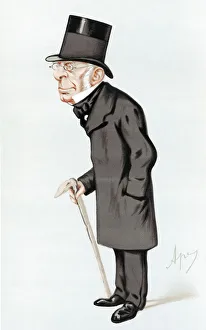George Biddell Airy (1801-1892), English astronomer and geophysicist, 1875. Artist: Carlo Pellegrini