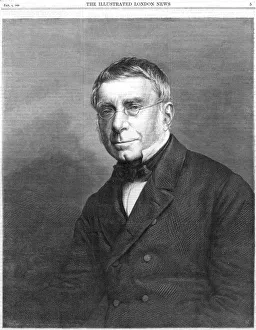 Geophysicist Prints: George Biddell Airy, English astronomer and geophysicist, 1868