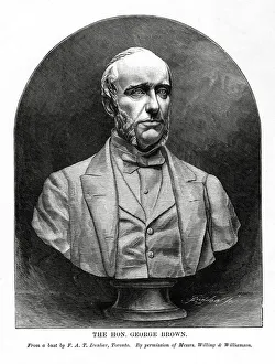 George Brown, Scottish-born Canadian journalist and politician, 19th century