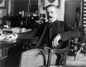 George Bruce Cortelyou, 1862-1940, between c1890 and c1910. Creator: Frances Benjamin Johnston