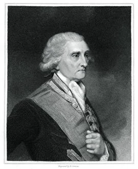 George Brydges Rodney, 1st Baron Rodney, British naval officer, (1833).Artist: E Scriven