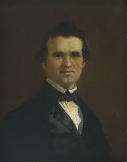 George Caleb Bingham Self-Portrait, c. 1849-1850. Creator: George Caleb Bingham