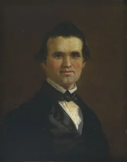 Bingham George Caleb Prints: George Caleb Bingham Self-Portrait, c. 1849-1850. Creator: George Caleb Bingham