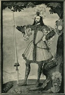 Nicholas Hilliard Prints: George Clifford, Earl of Cumberland, c1590, (1906). Creator: Unknown