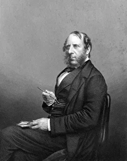 George Cruikshank (1792-1878). English caricaturist and book illustrator, late 19th century. Artist: DJ Pound