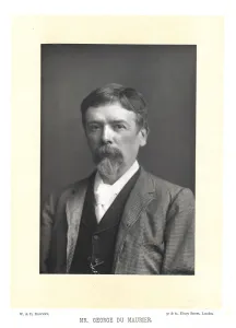 George Du Maurier, British writer and artist, c1895. Artist: W&D Downey
