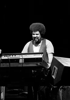 Afro Prints: George Duke, London, 1976. Artist: Brian O Connor