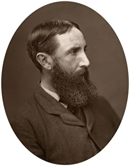 George Dunlop Prints: George Dunlop Leslie, artist and Royal Academician, 1882. Artist: Lock & Whitfield