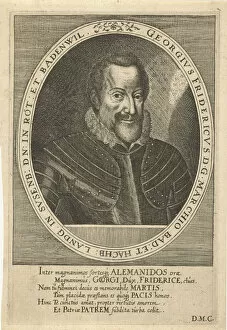 Baden Durlach Collection: George Frederick of Baden-Durlach (1573-1638), c. 1610. Artist: Custos, Dominicus (1560-1612)
