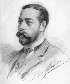 Images Dated 23rd January 2009: George Frederick Ernest Albert (King George V), 1910.Artist: John Seymour Lucas