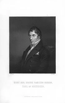 Aberdeen Gallery: George Hamilton Hamilton-Gordon, Prime Minister of the United Kingdom, 1893.Artist: W Roffe