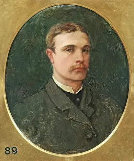 Portraits Prints: George Henry Boughton, Self Portrait, 1884. Creator: George Henry Boughton