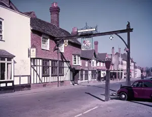 Punishment Prints: George Hotel, Crawley, Sussex, c1955. Creator: Arthur Charles Kirby Ware