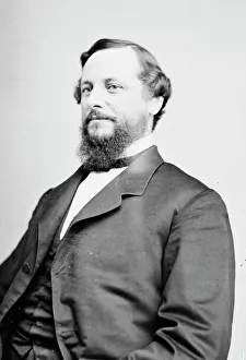 George Hunt Pendleton of Ohio, between 1855 and 1865. Creator: Unknown
