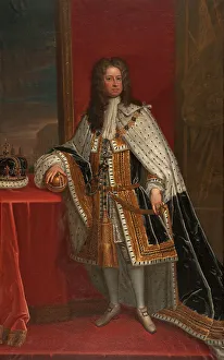 George I, 1660-1727, King of England, Elector of Hanover, late 17th-early 18th century. Creator: School of Godfrey Kneller
