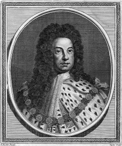 George I of Great Britain, 18th century. Artist: Taylor
