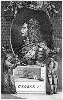 George I of Great Britain. Artist:s Springsgoth