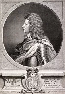 Sir Godfrey Gallery: George I, King of Great Britain, c1700. Artist: J Chereau