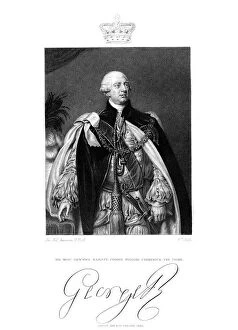 W Holl Gallery: George III, King of Great Britain and Ireland, 19th century.Artist: W Holl