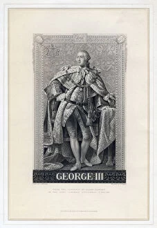 W Ridgway Collection: George III of the United Kingdom, (19th century).Artist: W Ridgway
