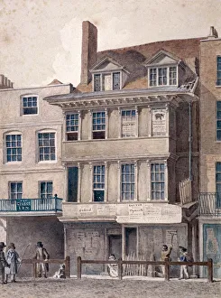 George Inn Prints: George Inn, West Smithfield, London, c1830. Artist: Robert Blemmell Schnebbelie