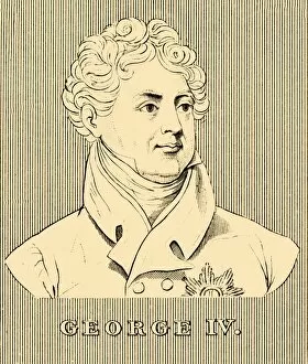 Prinnie Collection: George IV, (1762-1830), 1830. Creator: Unknown