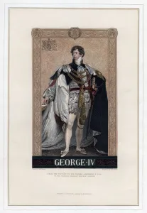 George IV, King of Great Britain and Ireland.Artist: A Krausse George IV, King of Great Britain and Ireland.Artist: A Krausse