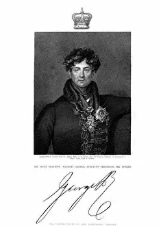 George IV, King of Great Britain and Ireland and of Hanover, 19th century.Artist: E Scriven