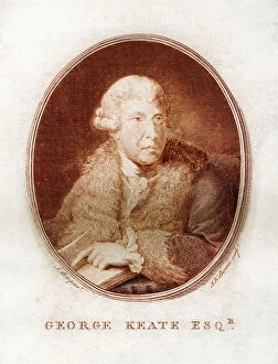 Images Dated 4th November 2006: George Keate, author, painter and friend of Voltaire, 1781.Artist: John Keyse Sherwin