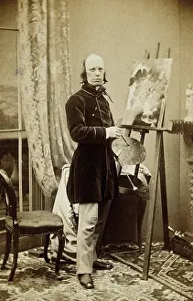 Easel Prints: George Lance. Creator: Maull & Polyblank