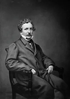 Diplomat Gallery: George Payne Rainsford James, between 1855 and 1865. Creator: Unknown
