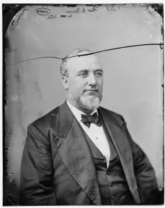 George Quayle Cannon, delegate of Utah, between 1865 and 1880. Creator: Unknown