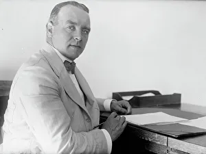 Civil Servant Prints: George Rolph, 1917. Creator: Harris & Ewing. George Rolph, 1917. Creator: Harris & Ewing