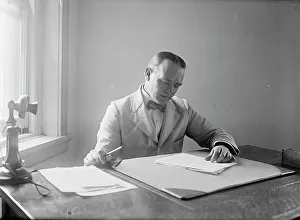 Civil Servant Prints: George Rolph, 1917. Creator: Harris & Ewing. George Rolph, 1917. Creator: Harris & Ewing