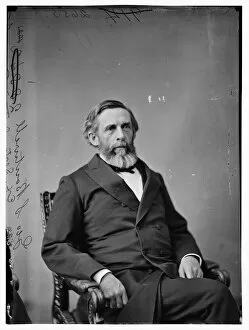 Secretary Collection: George S. Boutwell of Massachusetts, between 1870 and 1880. Creator: Unknown