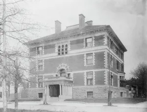 Dupont Circle Prints: George S. Fraser House, R St. and Conn